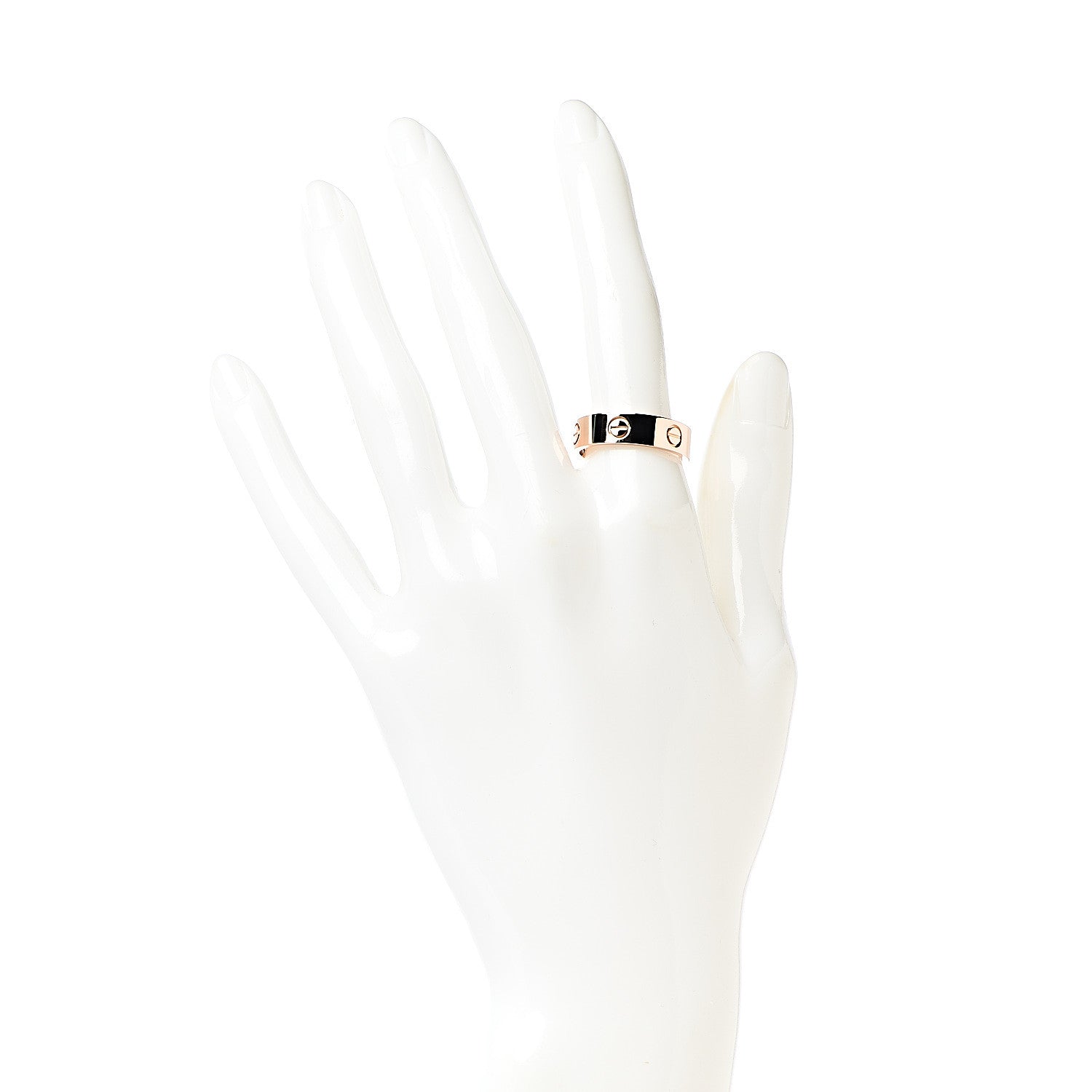 Cartier 18K Pink Gold 5.5mm LOVE Ring 56 7.5 2 of 4