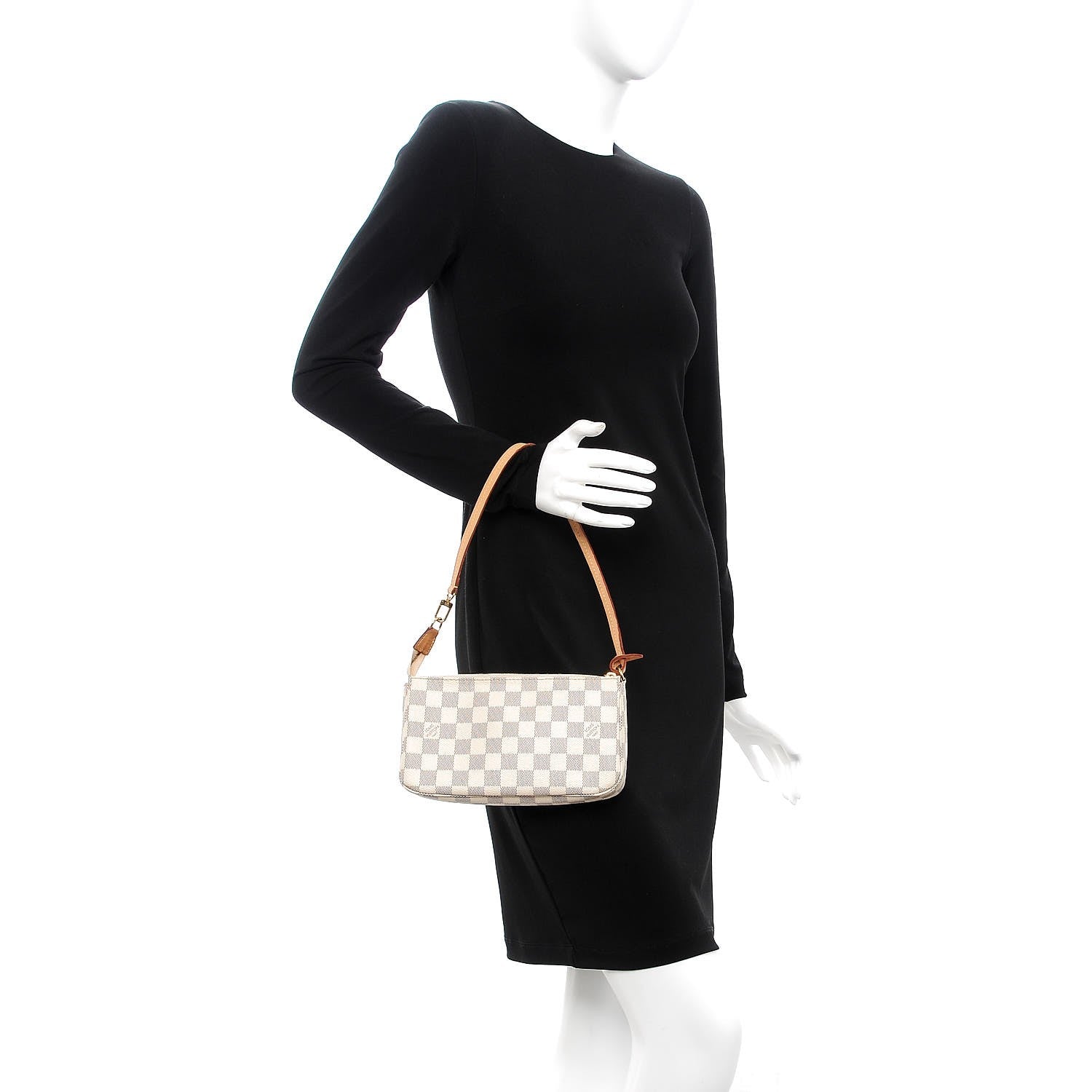 Louis Vuitton Damier Azur Pochette Accessories NM 2 of 11