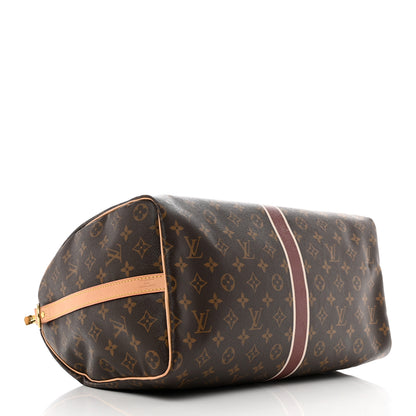 Louis Vuitton Monogram My LV Heritage Speedy Bandouliere 40 Bordeaux White 3 of 9
