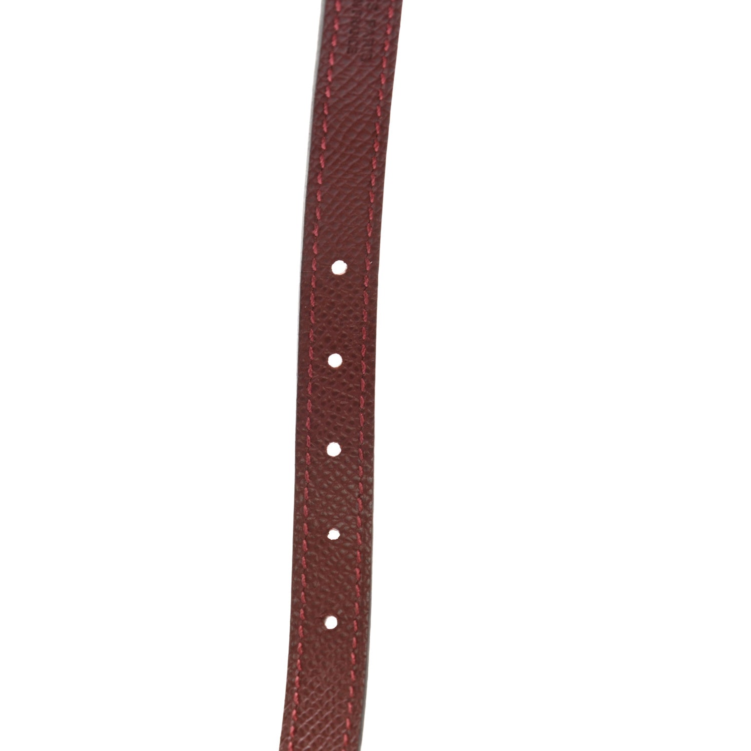 Hermes Swift Epsom 13mm Belt Strap 75 Sanguine Rouge H 4 of 7