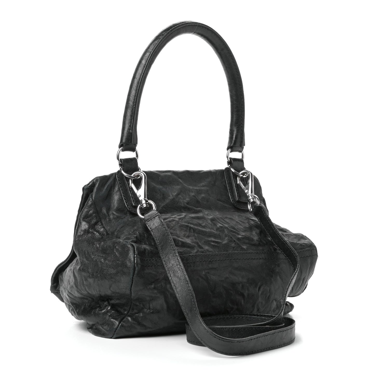 Tumbled Sheepskin Small Pandora Black