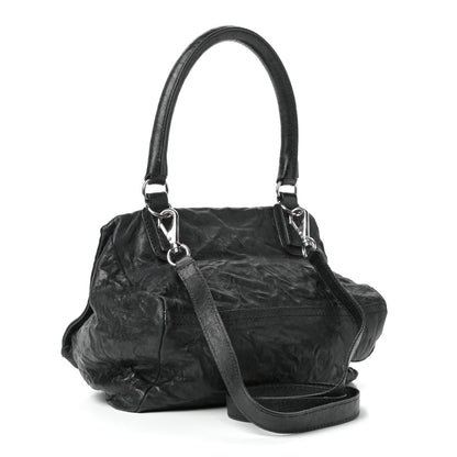 Givenchy Tumbled Sheepskin Small Pandora Black 2 of 10