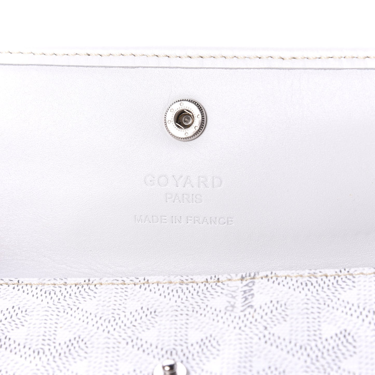 Goyardine Saint Louis PM White