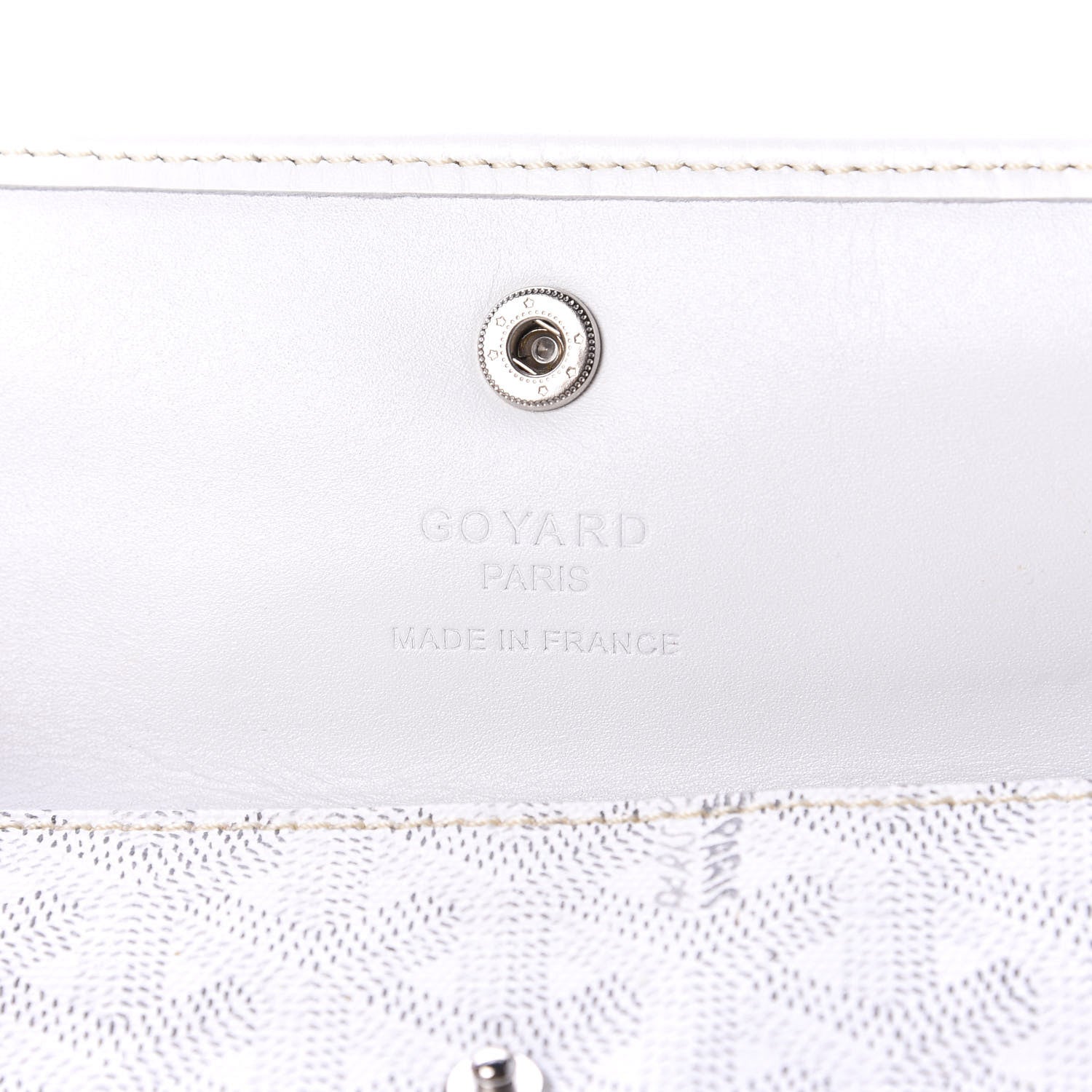 Goyard Goyardine Saint Louis PM White 10 of 11