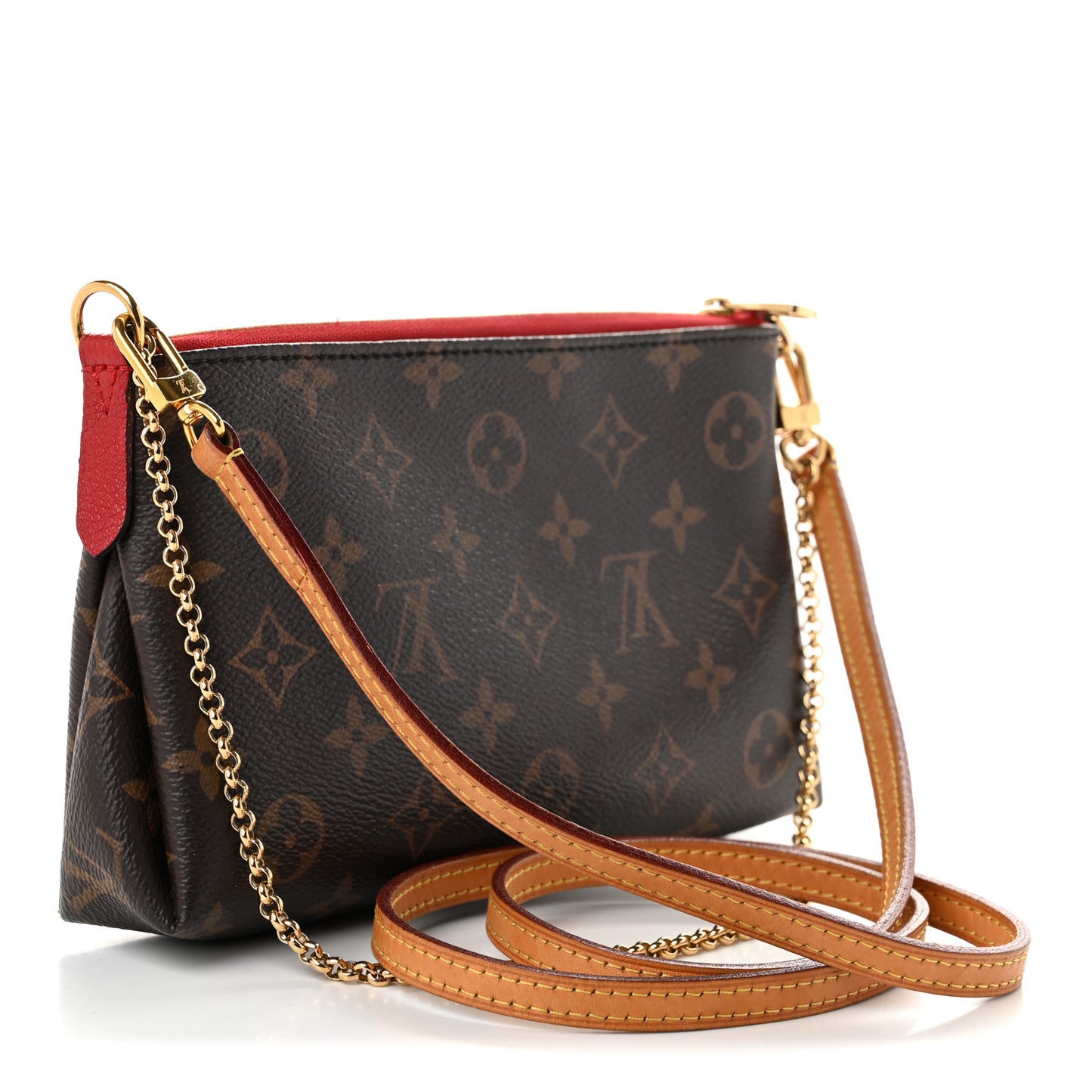 Monogram Pallas Clutch Cherry