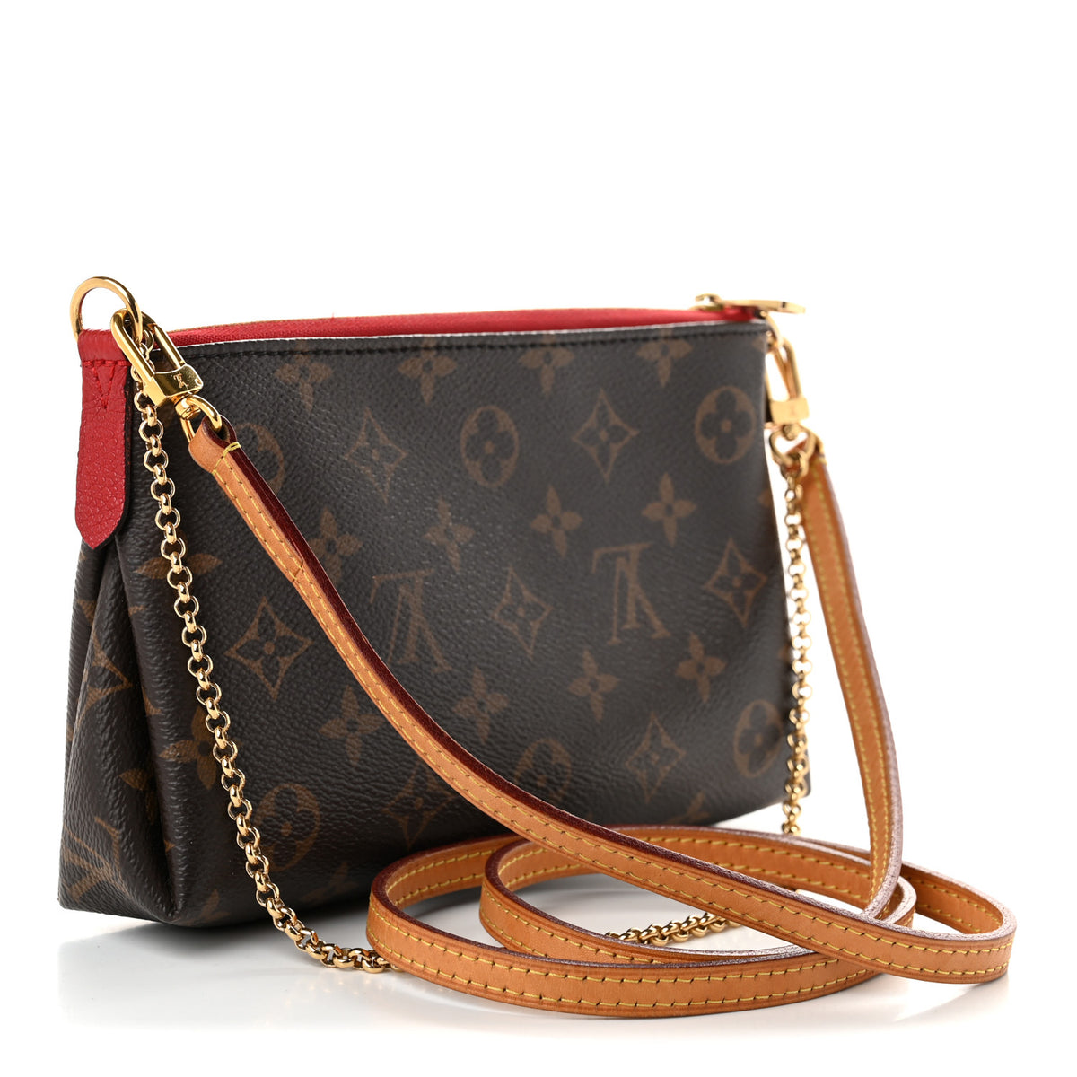 Louis Vuitton Monogram Pallas Clutch Cherry 3 of 10