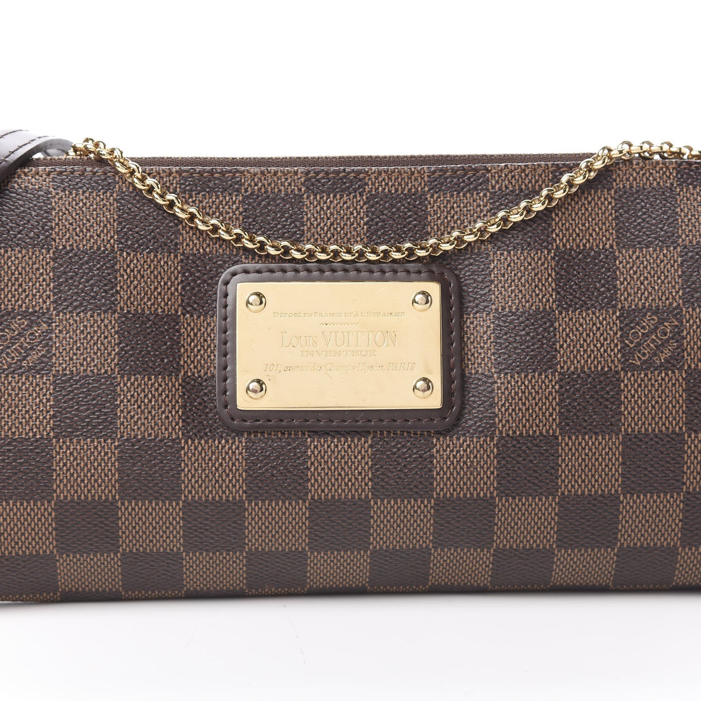 Damier Ebene Eva Clutch