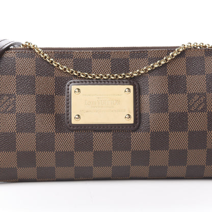Louis Vuitton Damier Ebene Eva Clutch 8 of 13