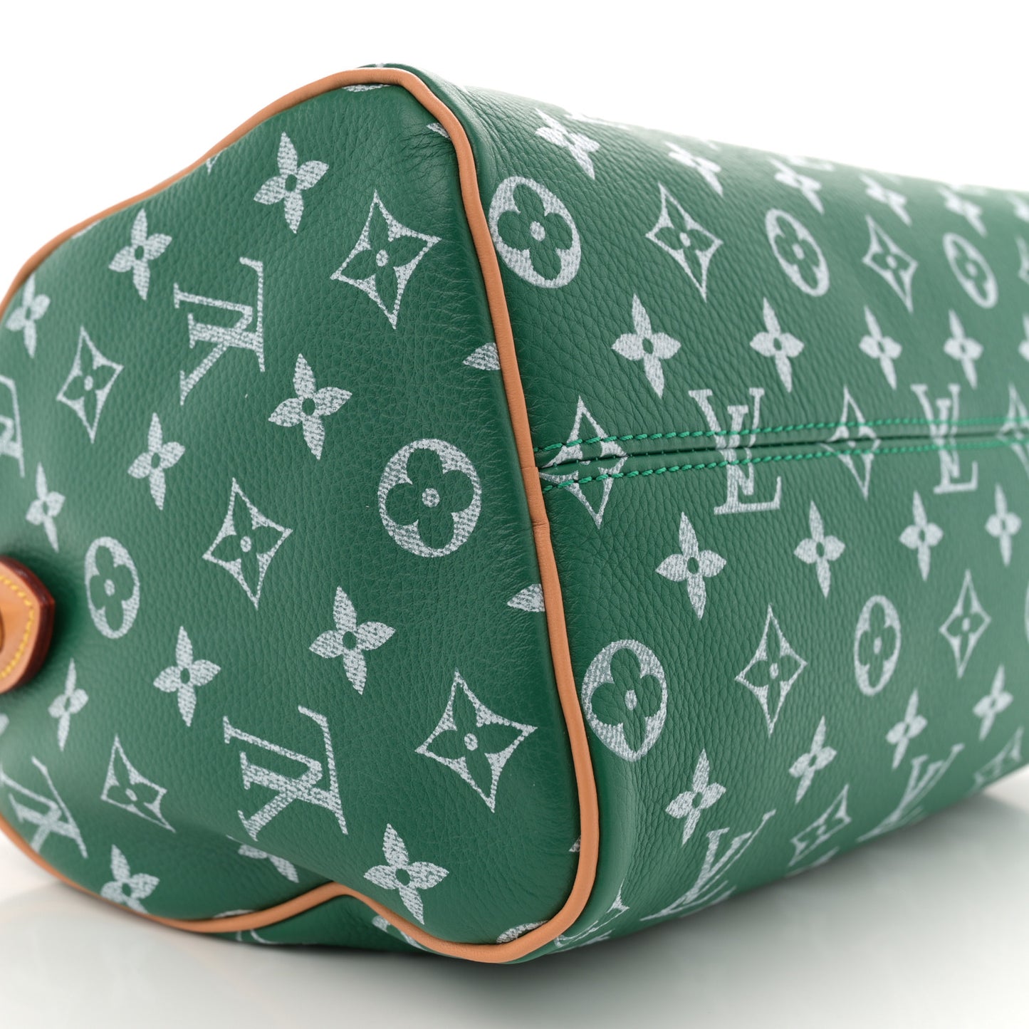 Calfskin Monogram Speedy P9 Bandouliere 25 Green