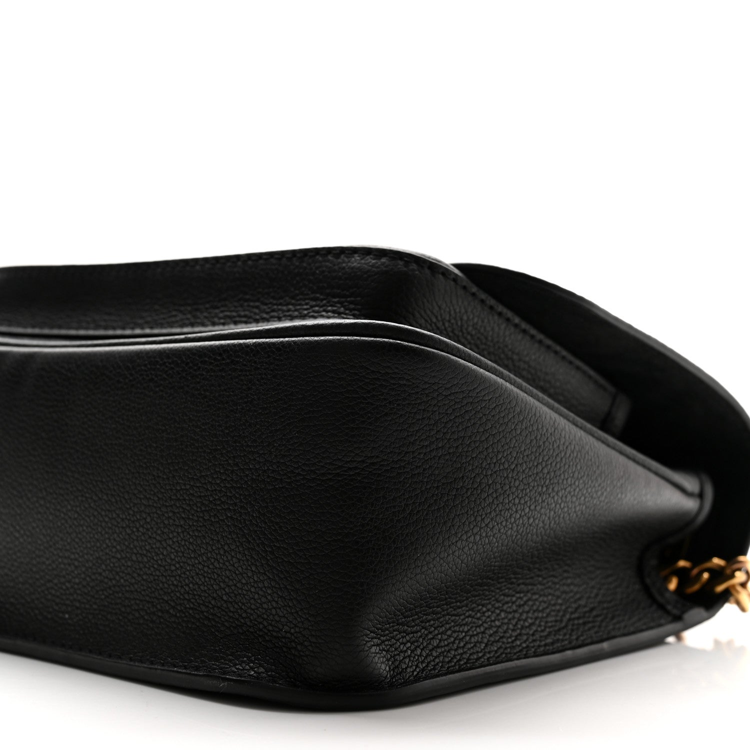 Louis Vuitton Grained Calfskin Lockme Chain Bag PM Black 9 of 9