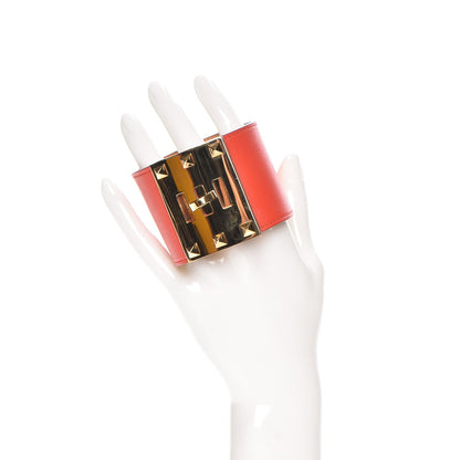 Hermes Swift Kelly Extreme Bracelet L Capucine 2 of 7