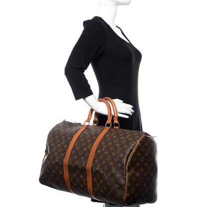 Louis Vuitton Monogram Keepall 50 2 of 30