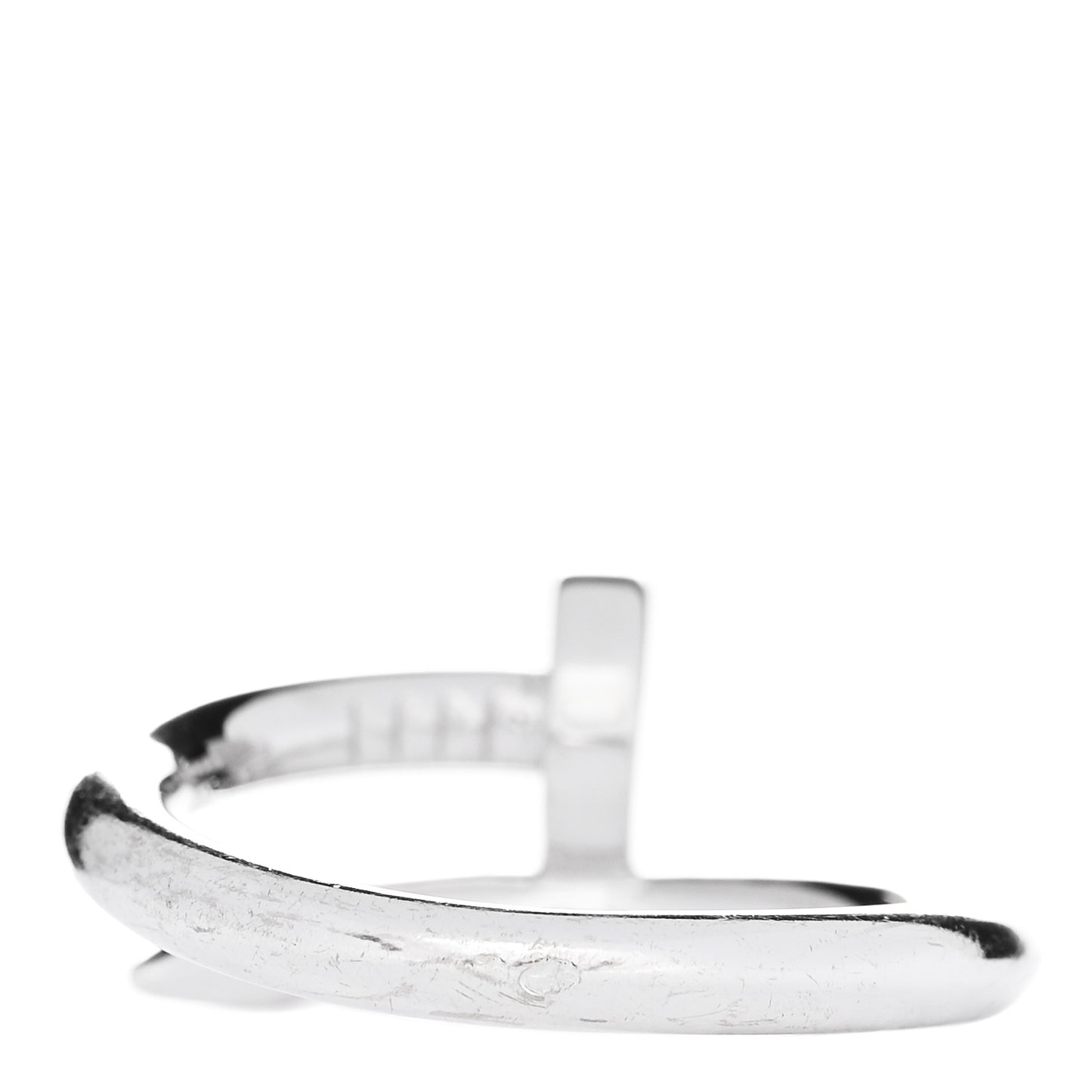 18K White Gold Juste Un Clou Ring 55 7.25