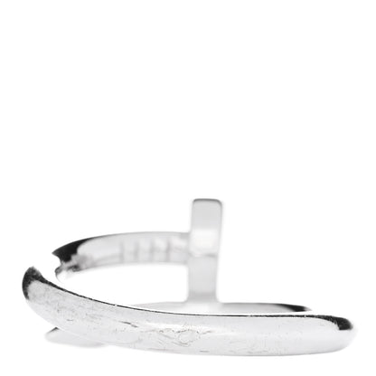 Cartier 18K White Gold Juste Un Clou Ring 55 7.25 3 of 5