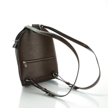 Louis Vuitton Epi Mabillon Backpack Moka 3 of 7