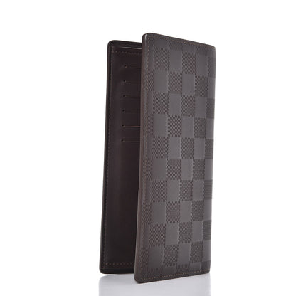 Louis Vuitton Damier Infini Brazza Wallet Meteor 3 of 7
