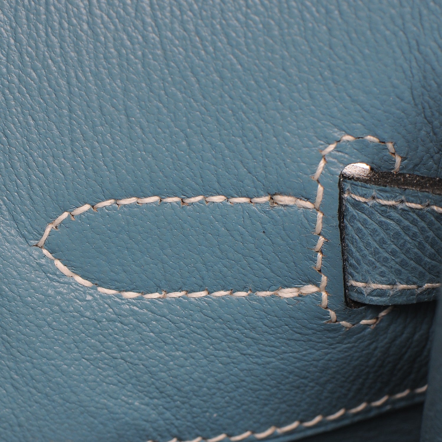 Hermes Epsom Birkin 35 Blue Jean 14 of 24