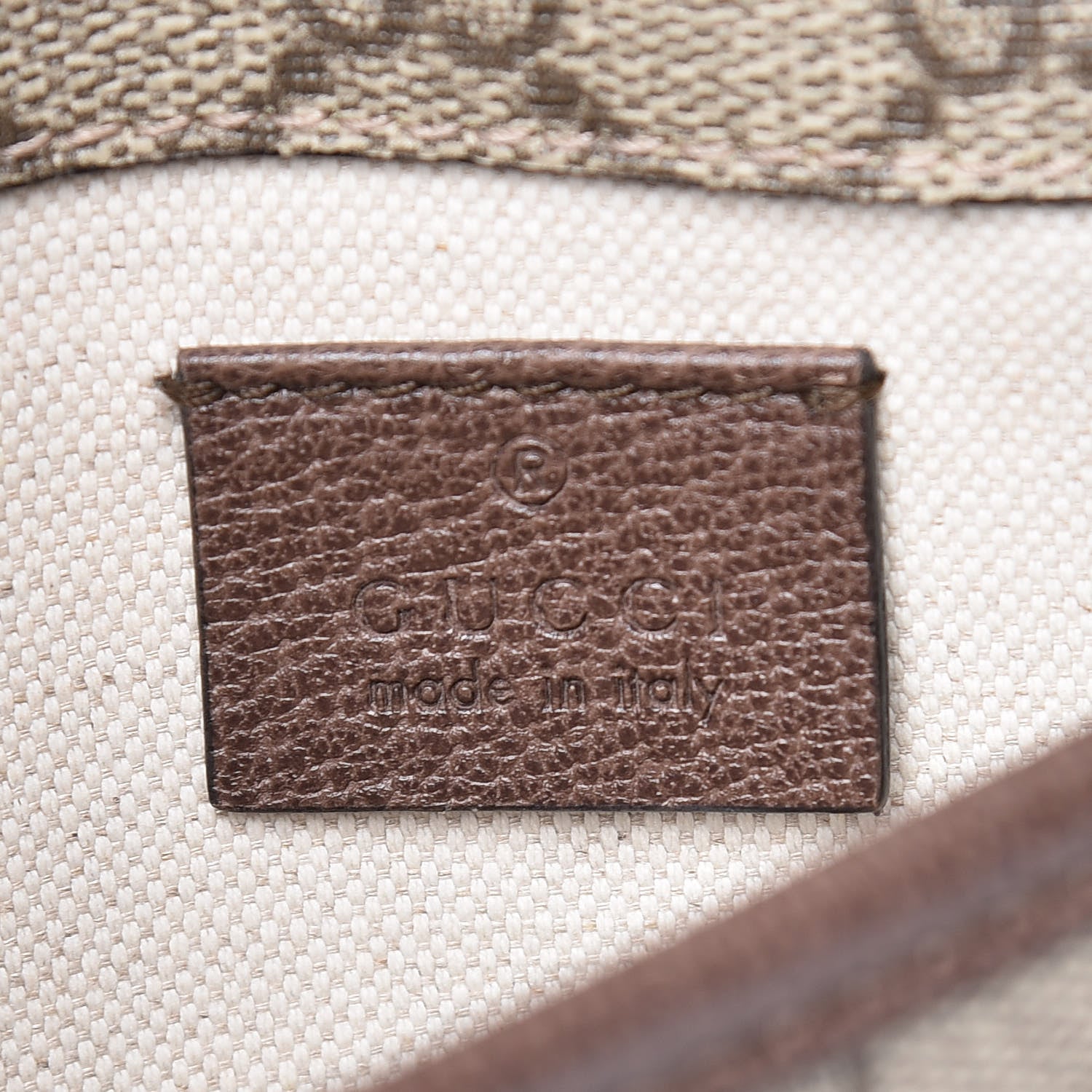Gucci GG Supreme Monogram Neo Vintage Web Belt Bag Brown 8 of 9