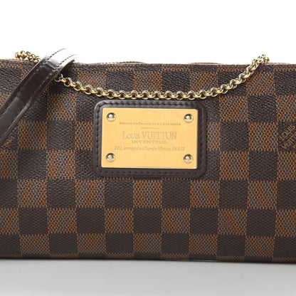 Louis Vuitton Damier Ebene Eva Clutch 9 of 17