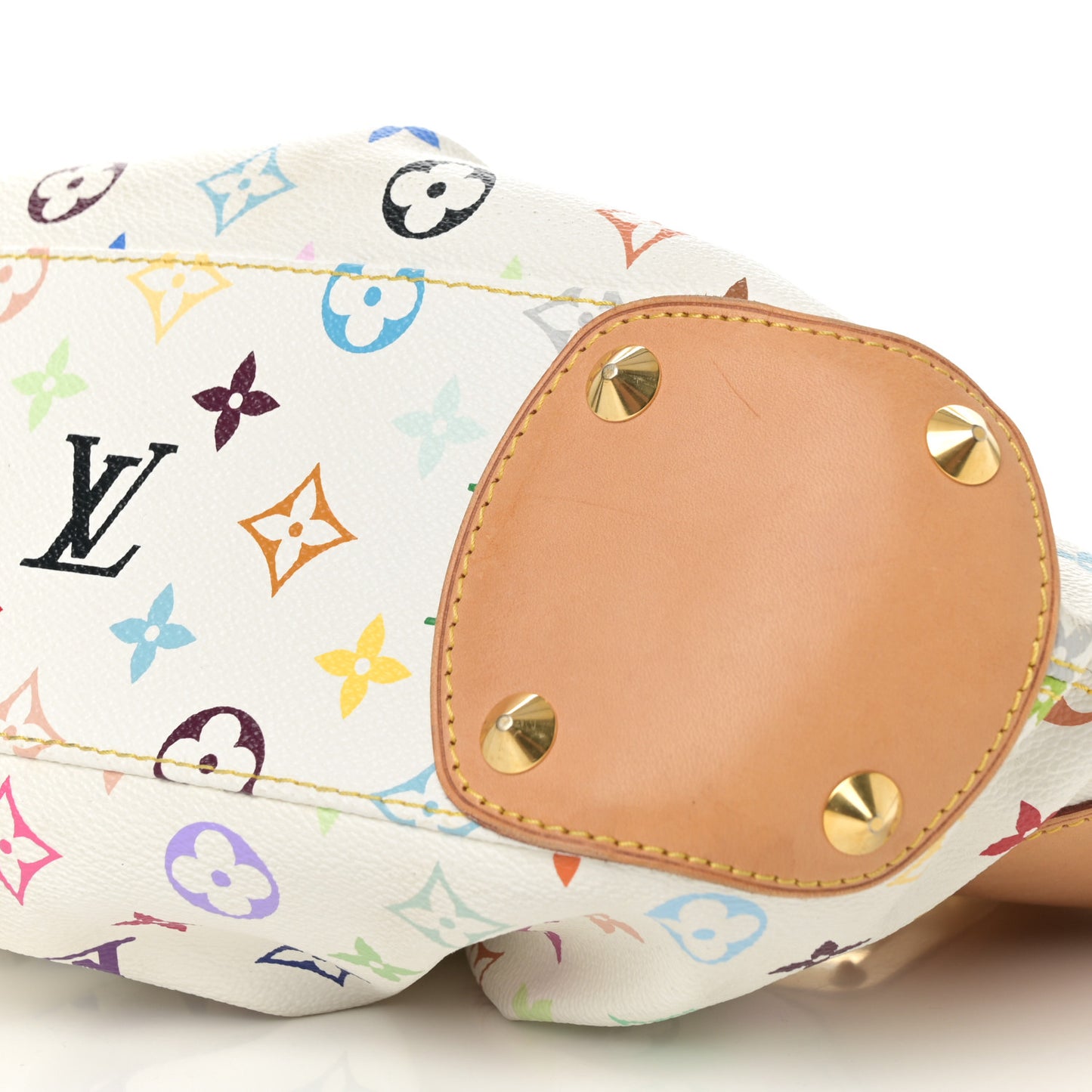 Monogram Multicolor Judy PM White