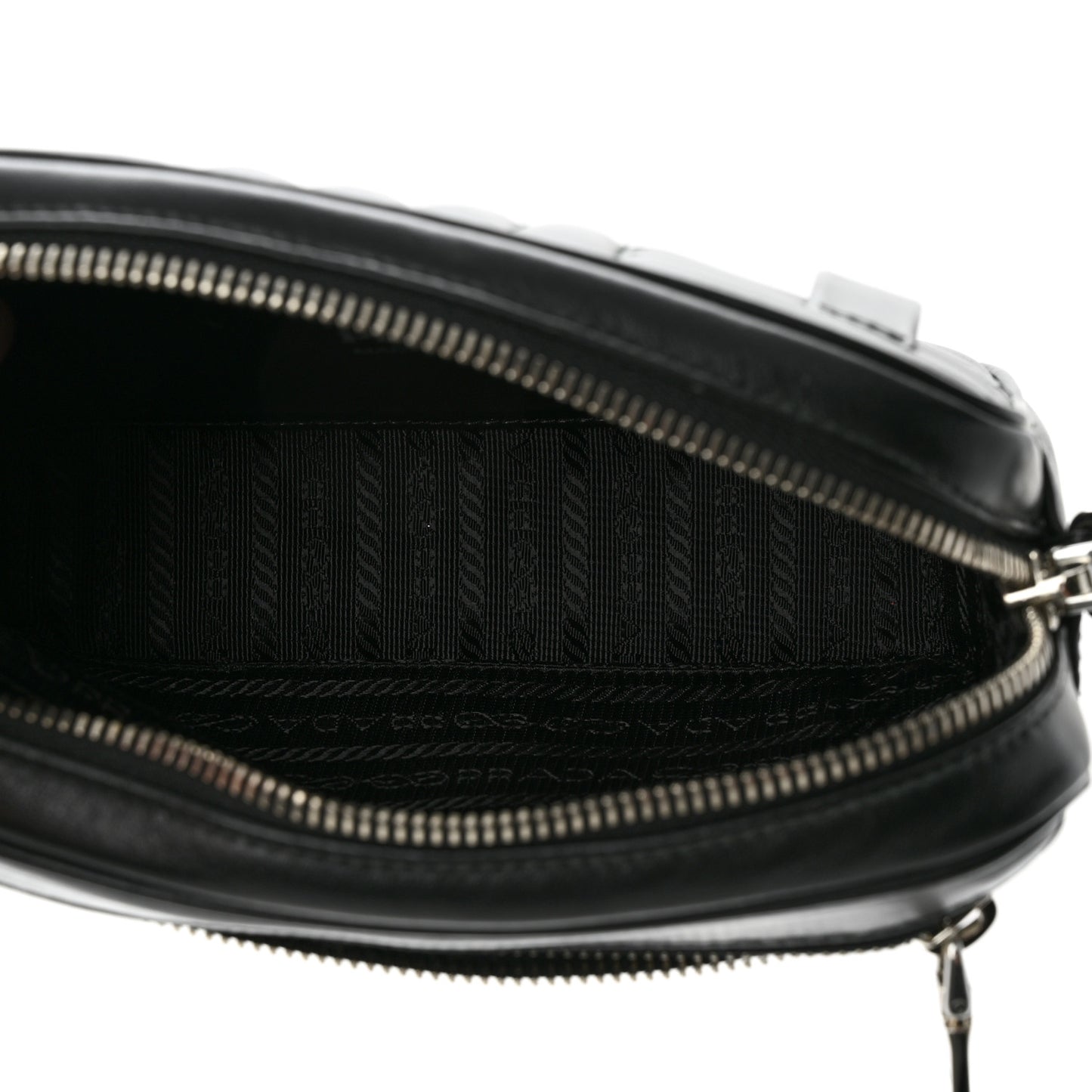 Soft Calfskin Impunture Diagramme Belt Bag Black