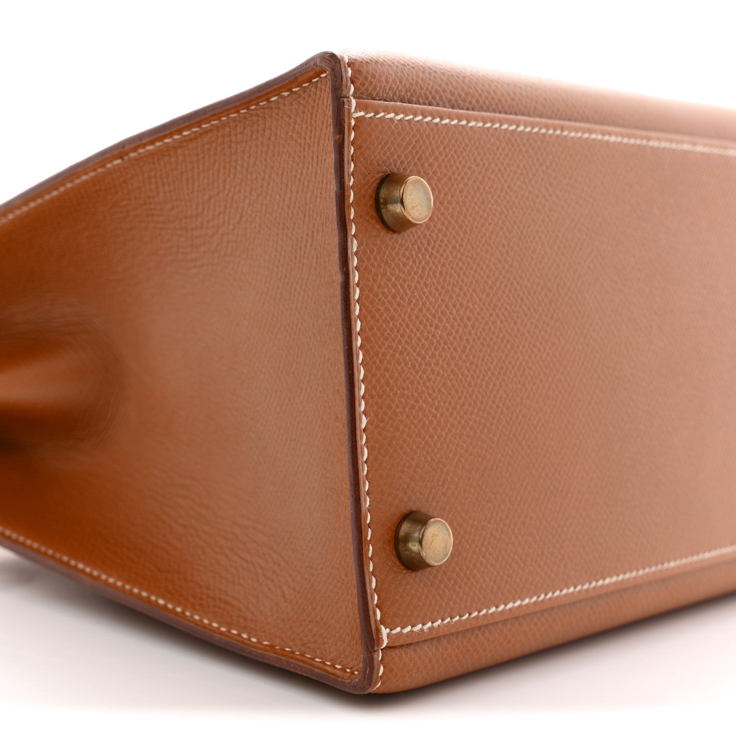 Hermes Courchevel Kelly Sellier 32 Gold 10 of 14