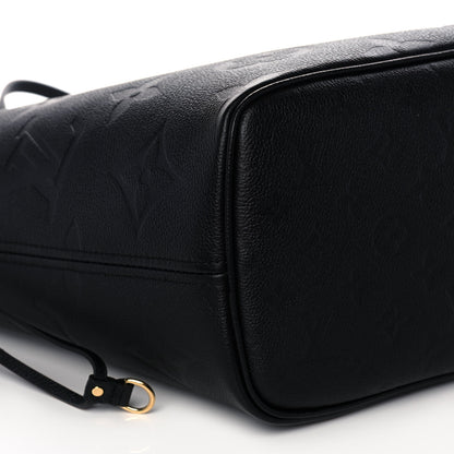 Louis Vuitton Empreinte Monogram Giant Neverfull MM Black 8 of 9