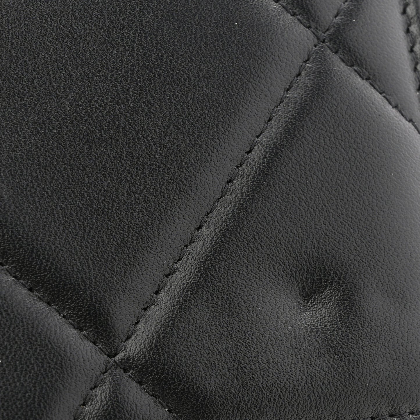 Lambskin Quilted Chanel 19 Wallet On Chain WOC Black