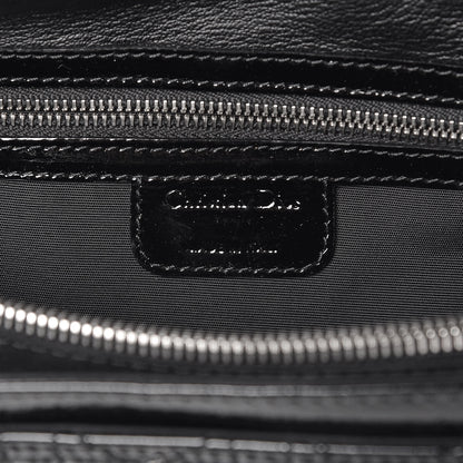 Christian Dior Patent Cannage Rendezvous Shoulder Bag Black 6 of 10