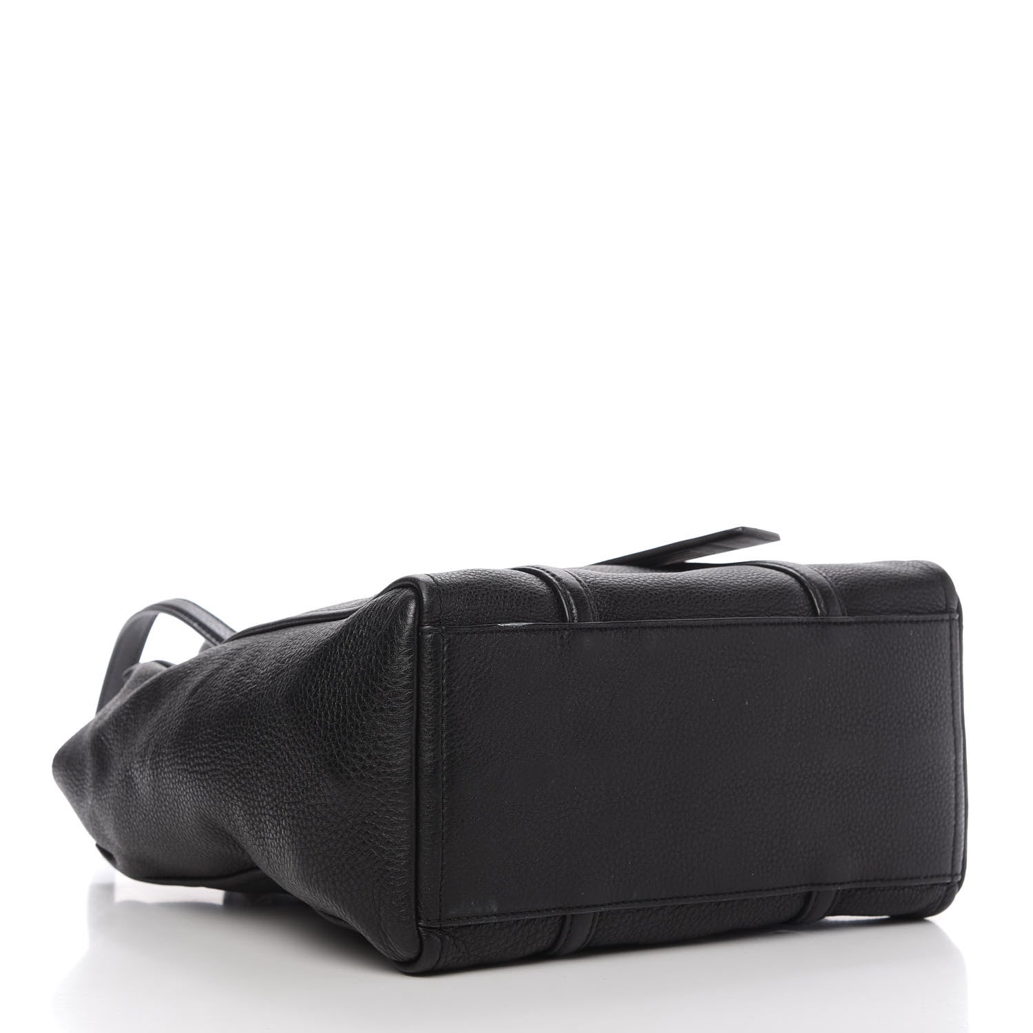 Marc Jacobs Grained Calfskin The Tag Tote Black 4 of 10