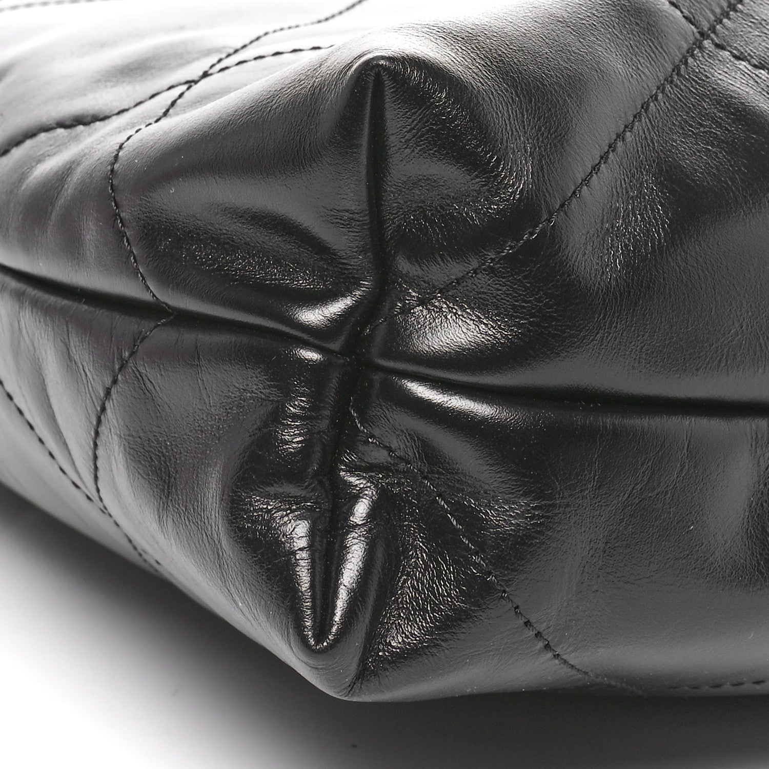 Chanel Shiny Calfskin Quilted Chanel 22 Black 10 of 10