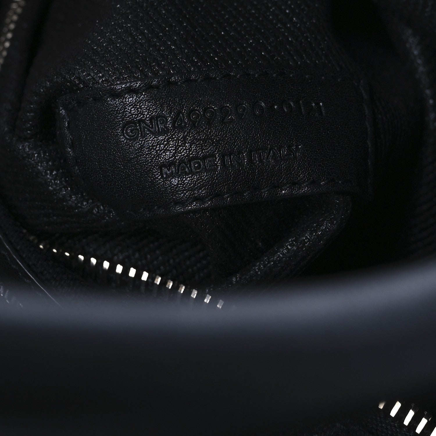 Saint Laurent Linen Calfskin Rive Gauche Tote Black 7 of 13