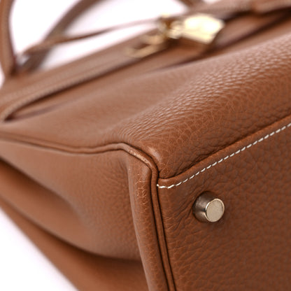 Hermes Togo Kelly Retourne 32 Gold 8 of 18