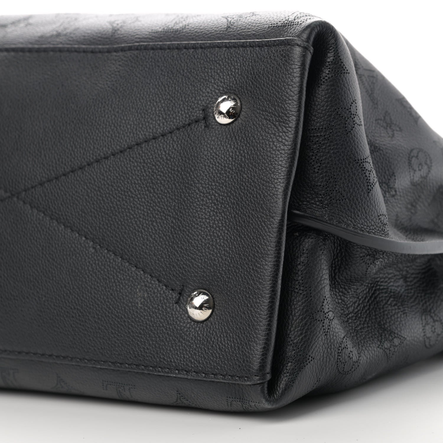 Louis Vuitton Mahina Carmel Hobo Black 9 of 12