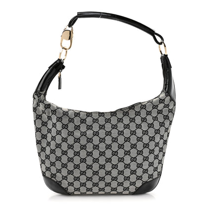 Gucci Monogram Classic Ring Hobo Blue 1 of 11
