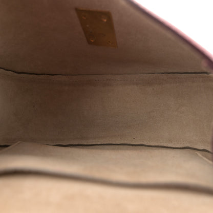 Chloe Grained Calfskin Lambskin Bi-Color Drew Shoulder Bag Red 5 of 11