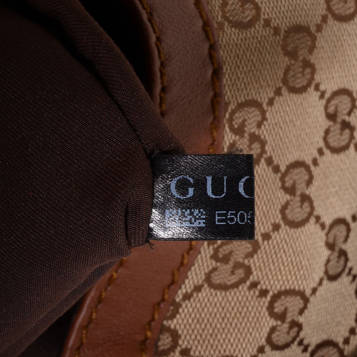 Gucci Monogram Large Sukey Tote Brown 7 of 9