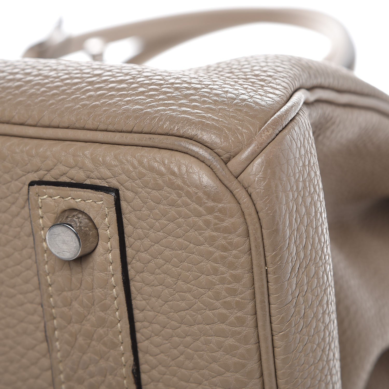 Hermes Taurillon Clemence Birkin 40 Gris Tourterelle 29 of 33