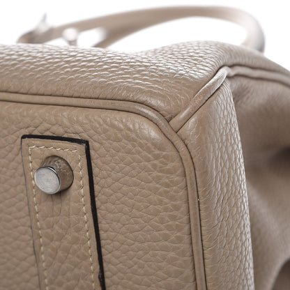 Hermes Taurillon Clemence Birkin 40 Gris Tourterelle 29 of 33