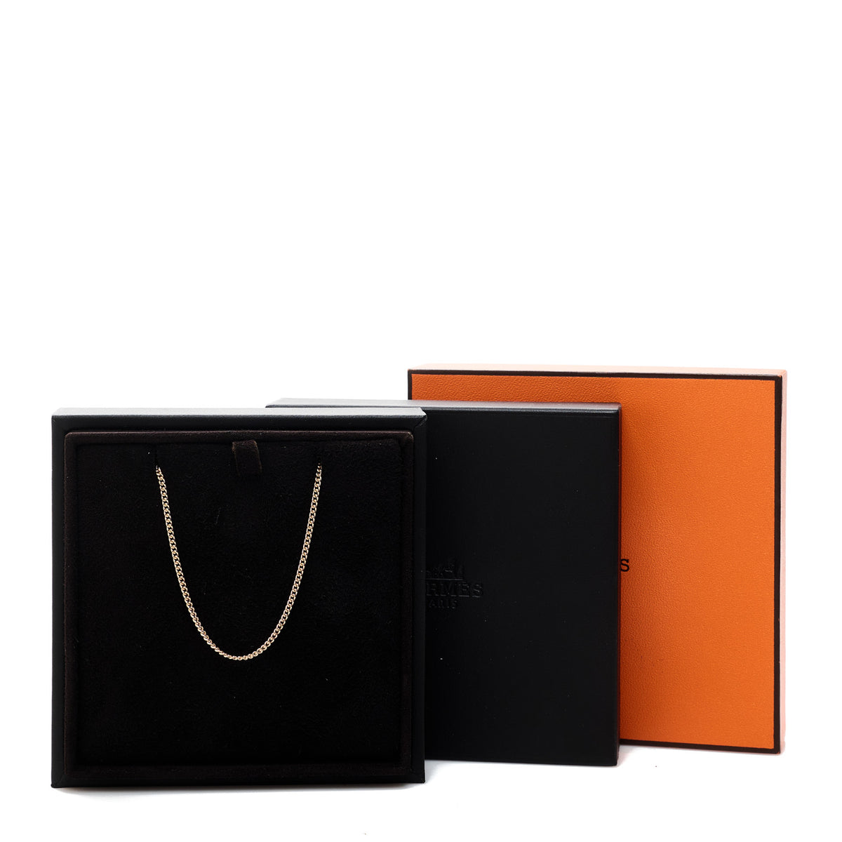 Hermes 18K Gold PM Echappee Necklace 5 of 5