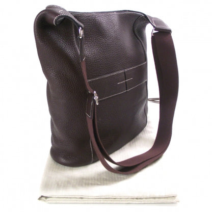 Hermes Clemence Sac Goodnews GM Prune 3 of 10