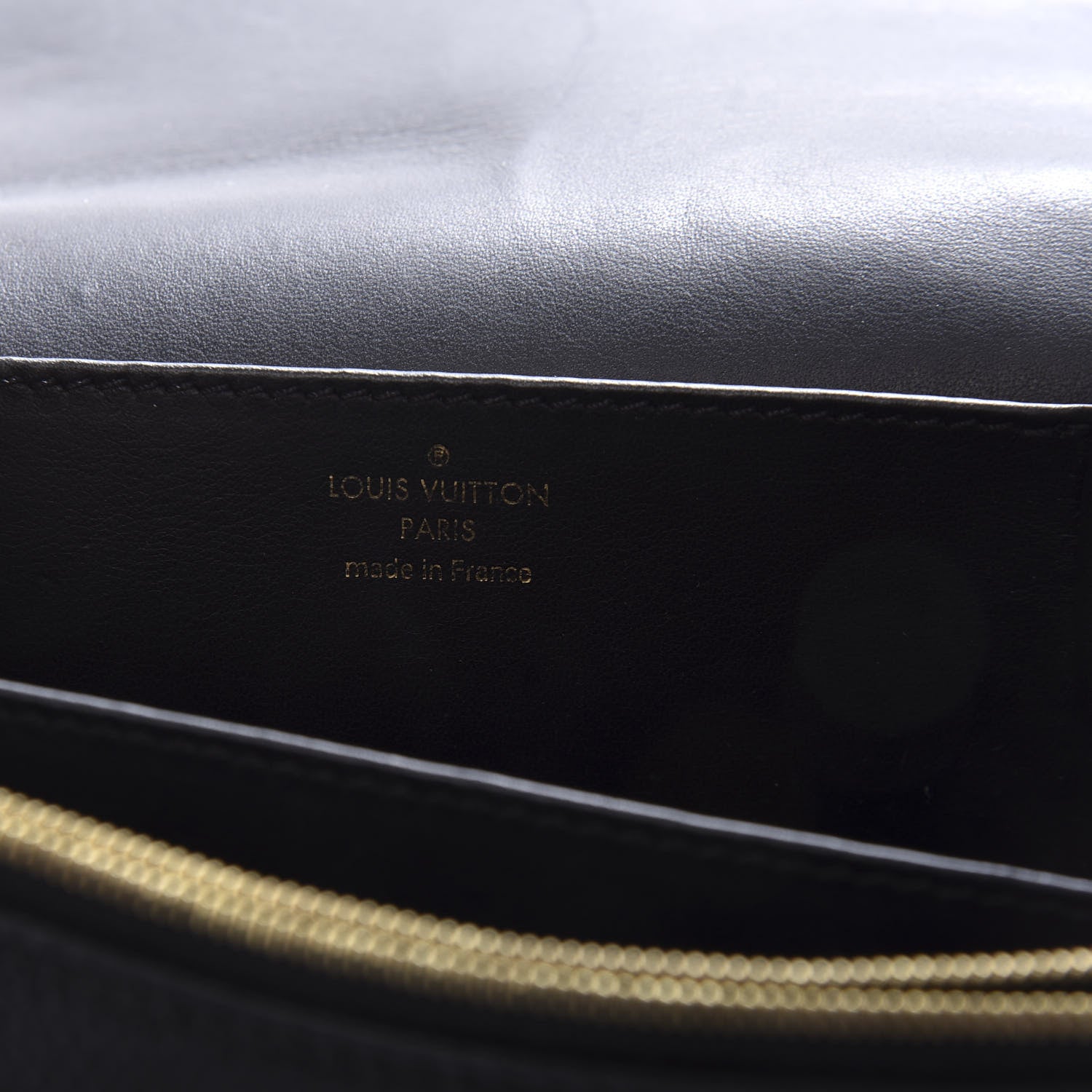 Louis Vuitton Grained Calfskin Vivienne NM Black 6 of 10