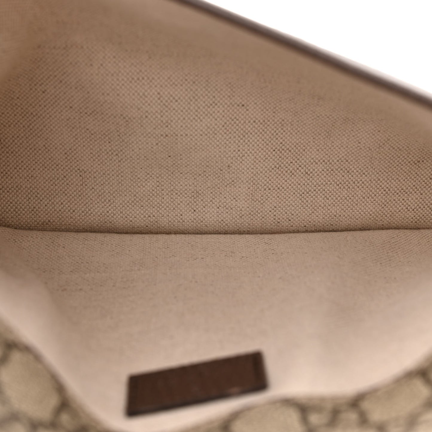 GG Supreme Monogram Neo Vintage Web Belt Bag Brown