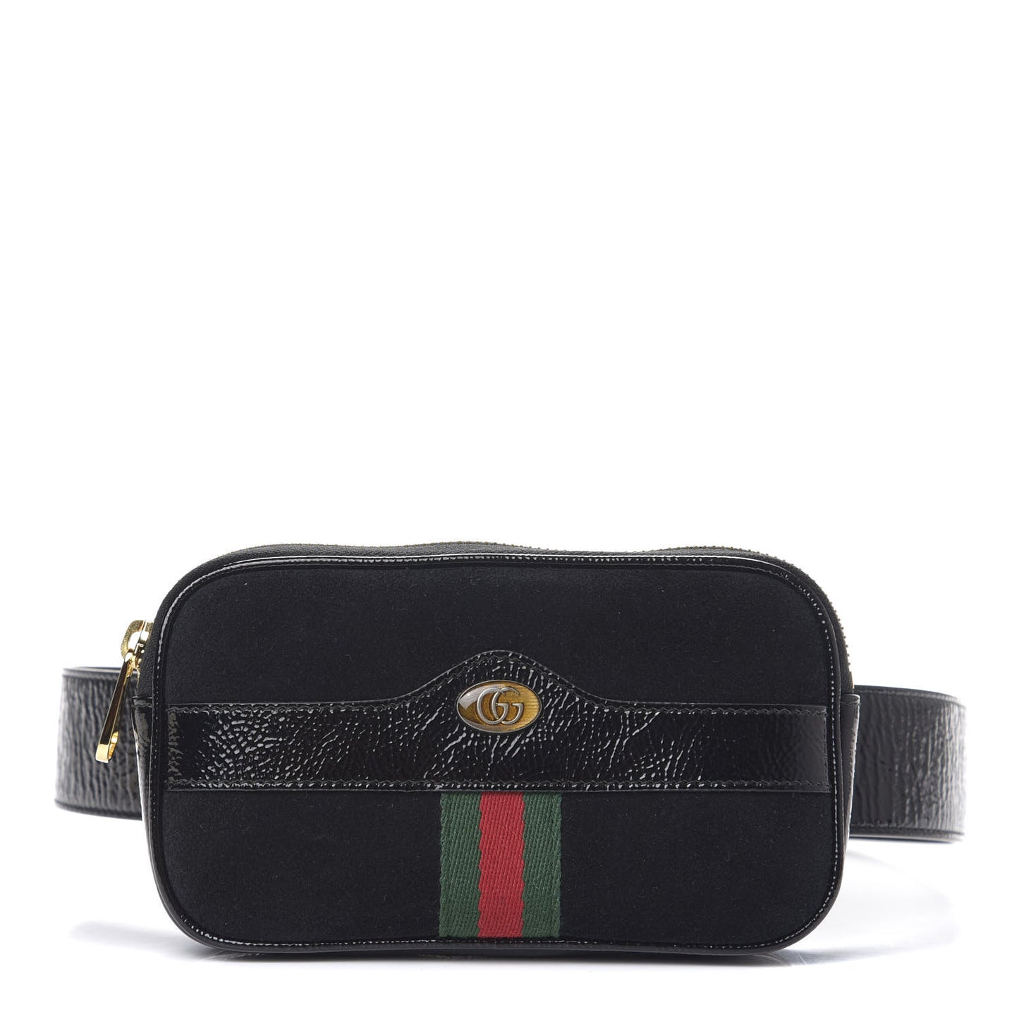Suede Patent Ophidia Belted iPhone Case 75 30 Black
