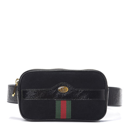Gucci Suede Patent Ophidia Belted iPhone Case 75 30 Black 1 of 8