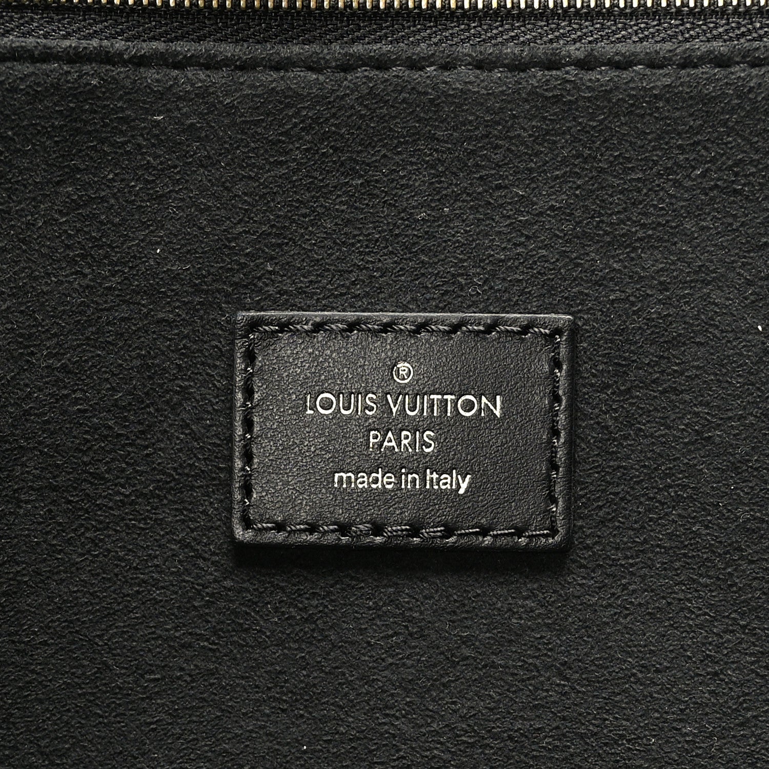 Louis Vuitton Raffia Saint Jacques Tote Black 7 of 9
