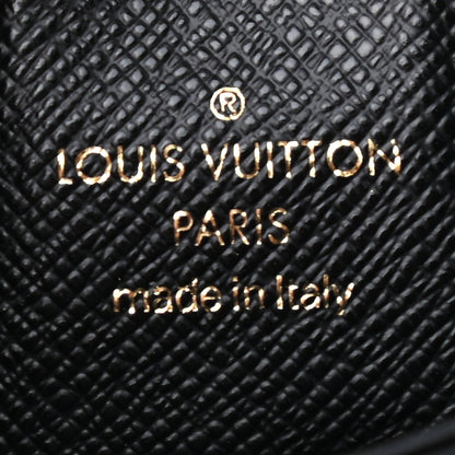 Louis Vuitton Monogram Gusset Card Holder Black 6 of 6