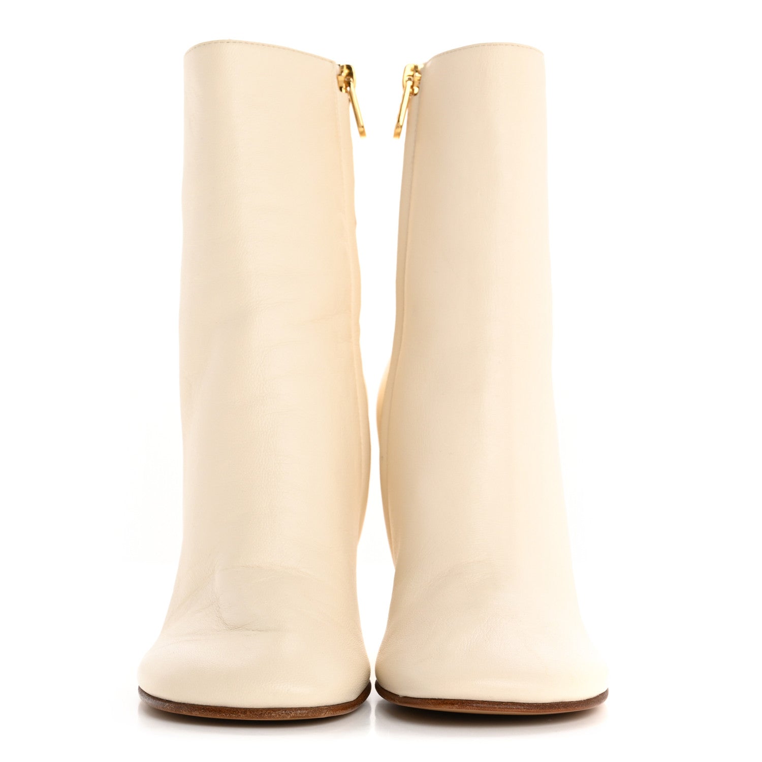 Fendi Nappa Fendi First 95mm Booties 36 White 3 of 11