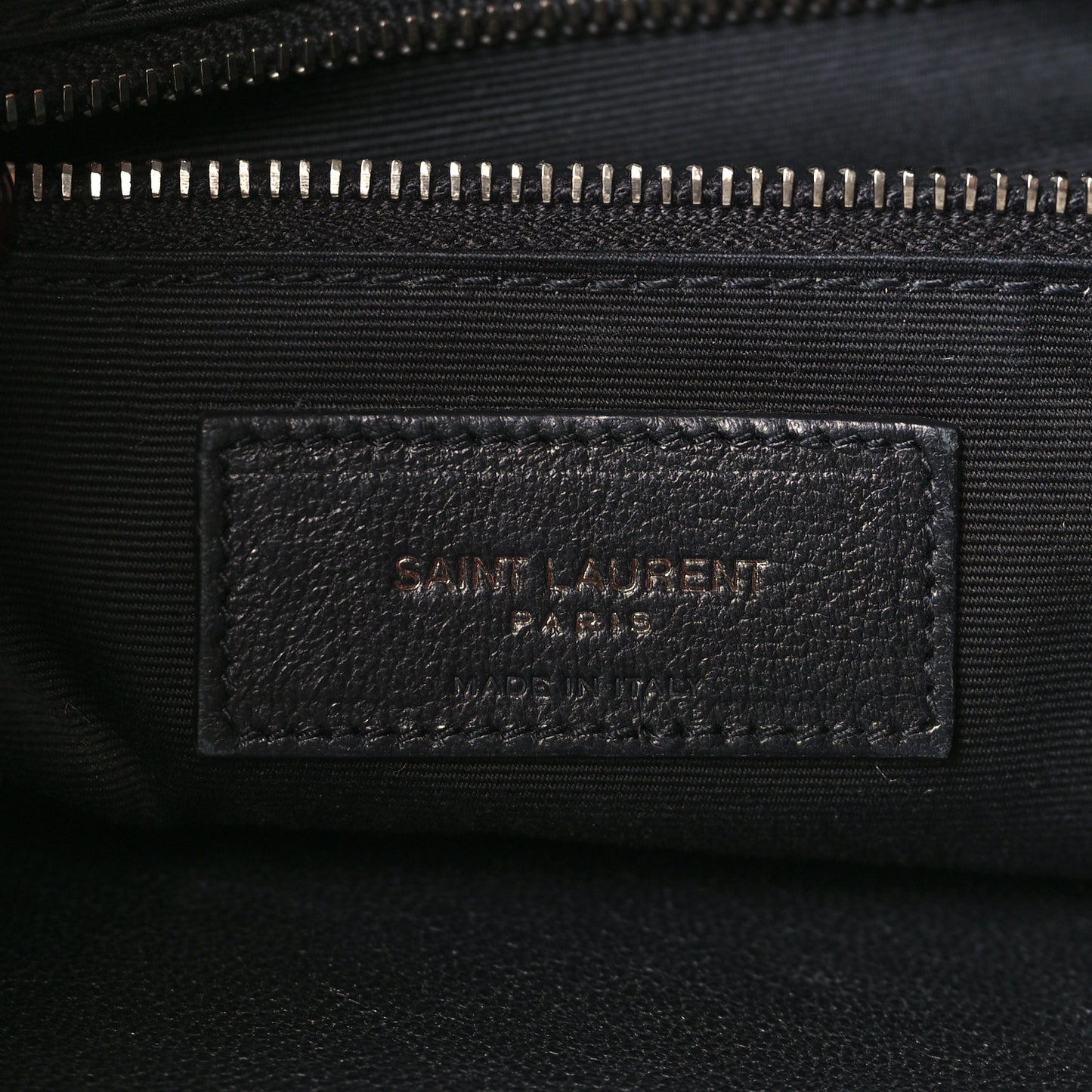 Crinkled Calfskin Matelasse Monogram Medium Niki Shopper Tote Black