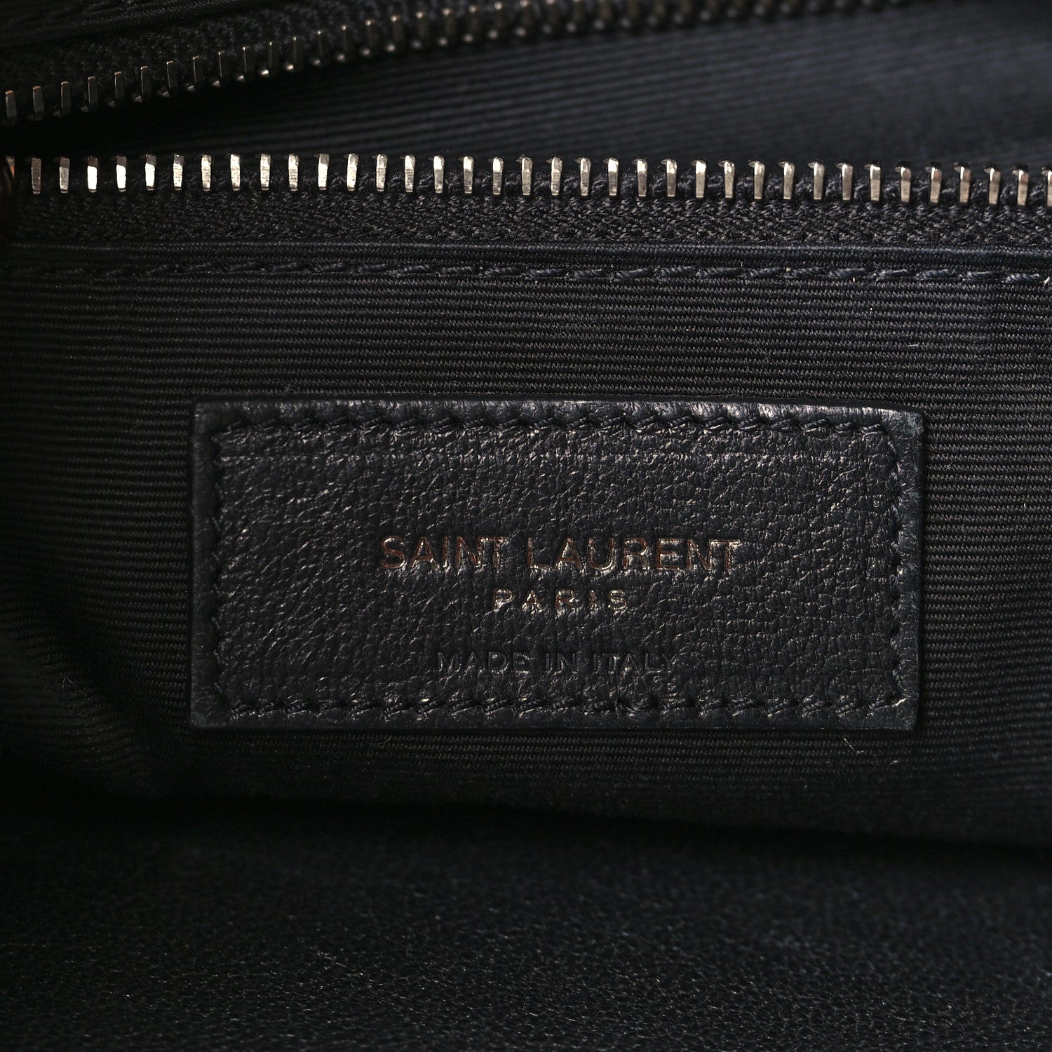 Saint Laurent Crinkled Calfskin Matelasse Monogram Medium Niki Shopper Tote Black 6 of 9